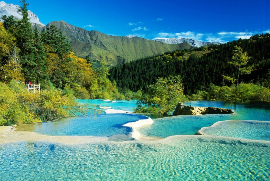 【15人团】三星堆+九寨沟+四姑娘山+稻城亚丁+康定情歌+墨石+鱼子西 7 日游