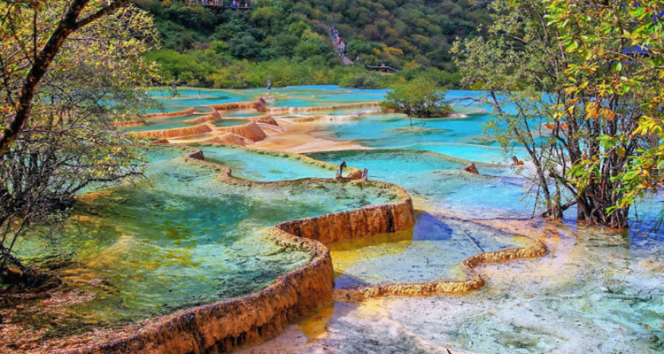 【汽车进、动车出】九寨沟-黄龙-都江堰 3 日